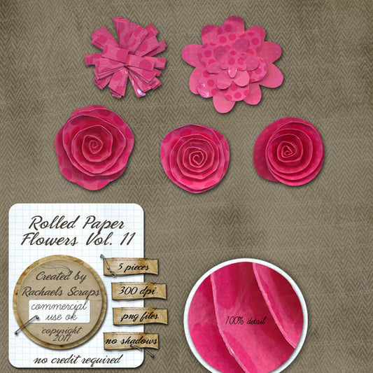 Rolled Paper Flowers, Volume 11