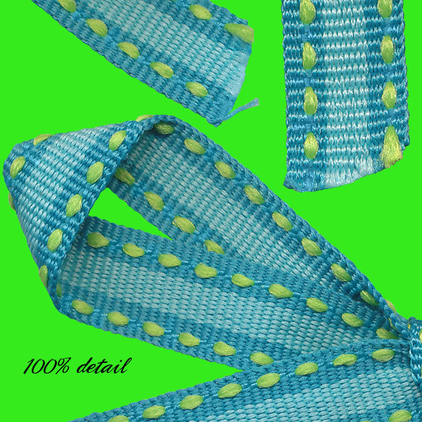 Saddle Stitch Ribbons in Layers