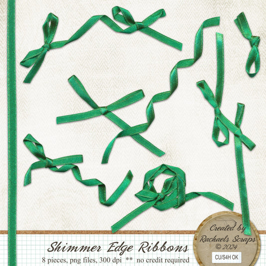 Shimmer Edge Ribbons