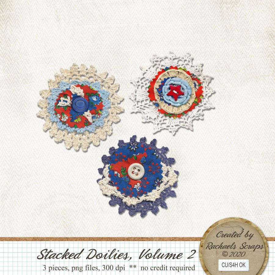 Stacked Doilies, Volume 02