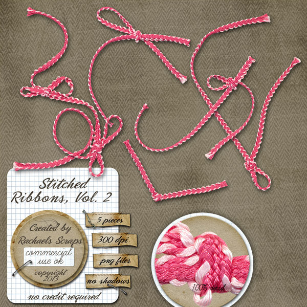 Stitched Ribbons, Volume 02