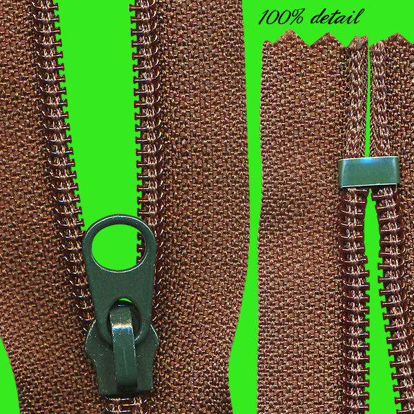 Straight Zippers
