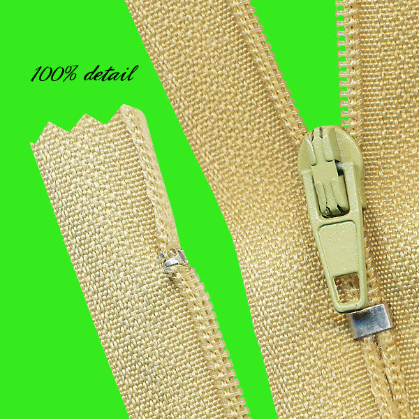 Straight Zippers