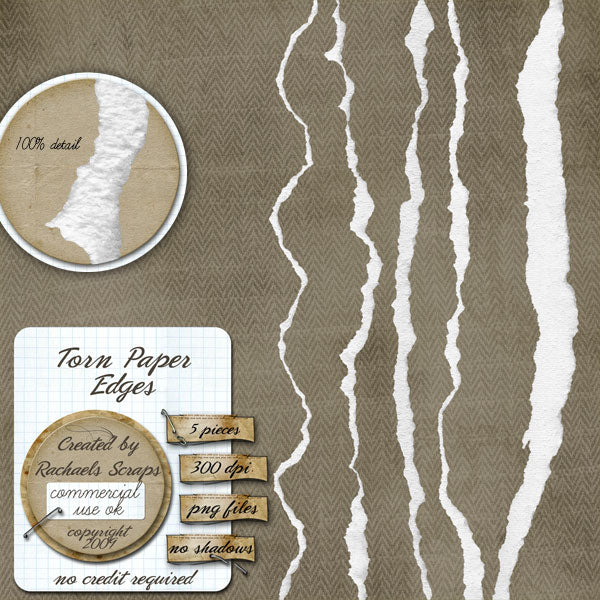Torn Paper Edges