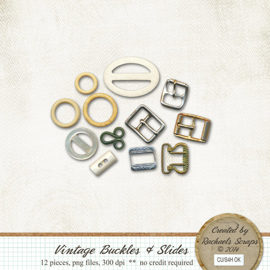 Vintage Buckles & Slides