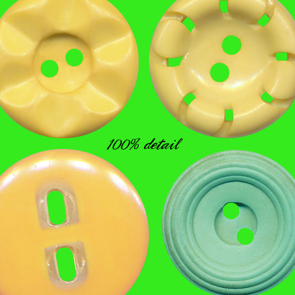 Vintage Buttons in Pastels, Volume 02