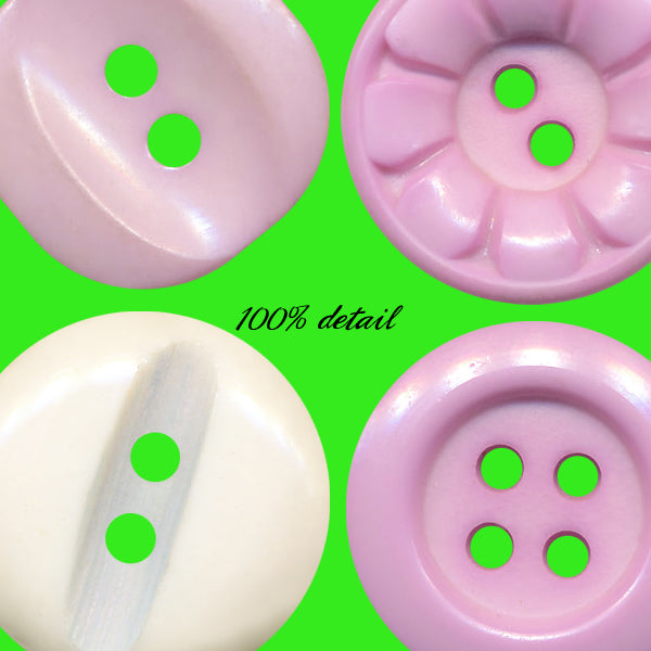 Vintage Buttons in Pastels, Volume 02