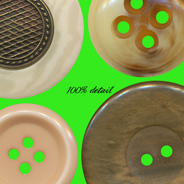 Vintage Buttons in Earthy Colors