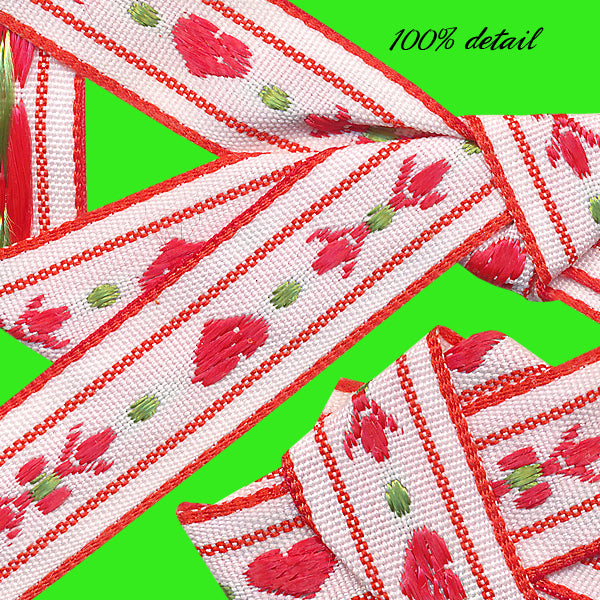 Vintage Heart Ribbons