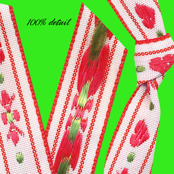 Vintage Heart Ribbons