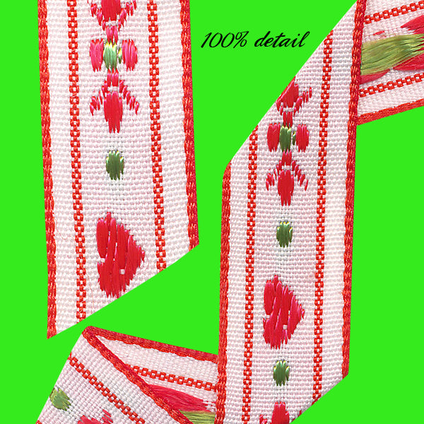 Vintage Heart Ribbons