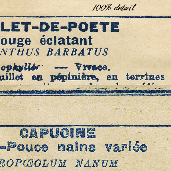 Vintage Seed Packets