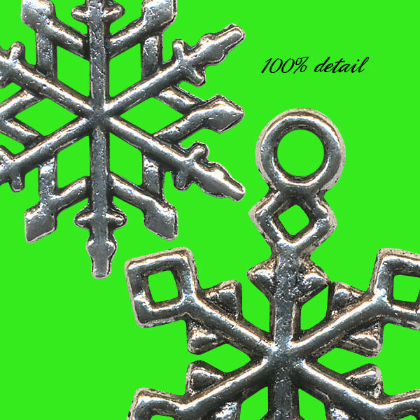 Winter Snowflake Charms