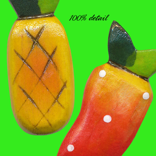 Wooden Fruits