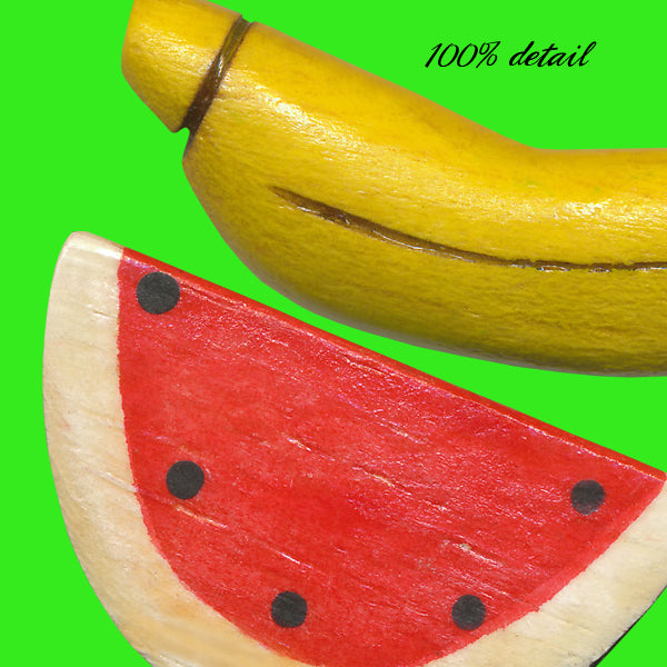 Wooden Fruits