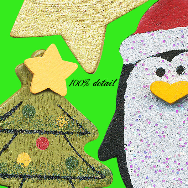 Wooden Christmas Ornaments