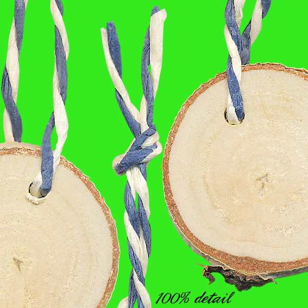 Wood Slices Tags