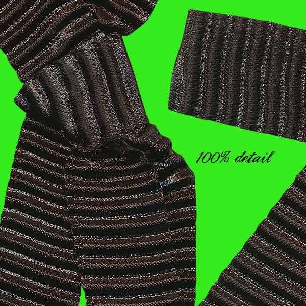 Black Crimped Ribbons, Volume 01