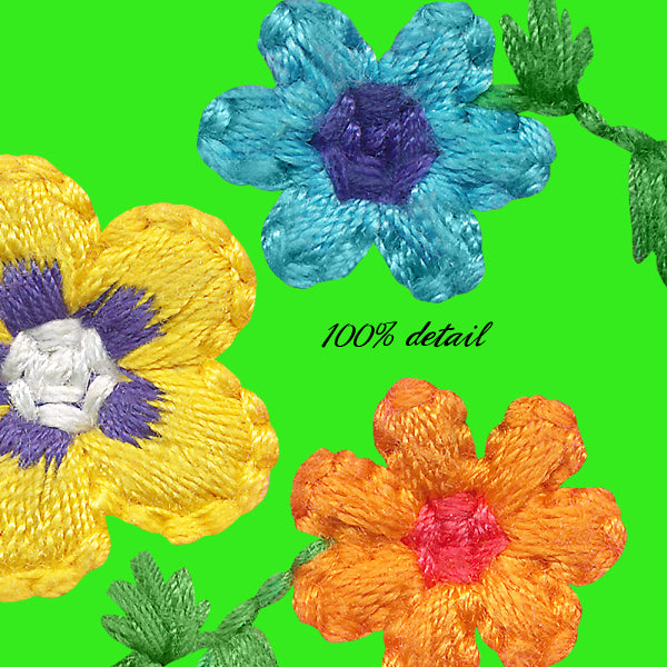 Embroidered Flowers, Volume 04