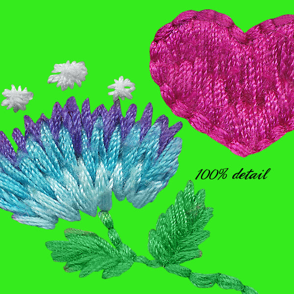 Embroidered Flowers, Volume 04