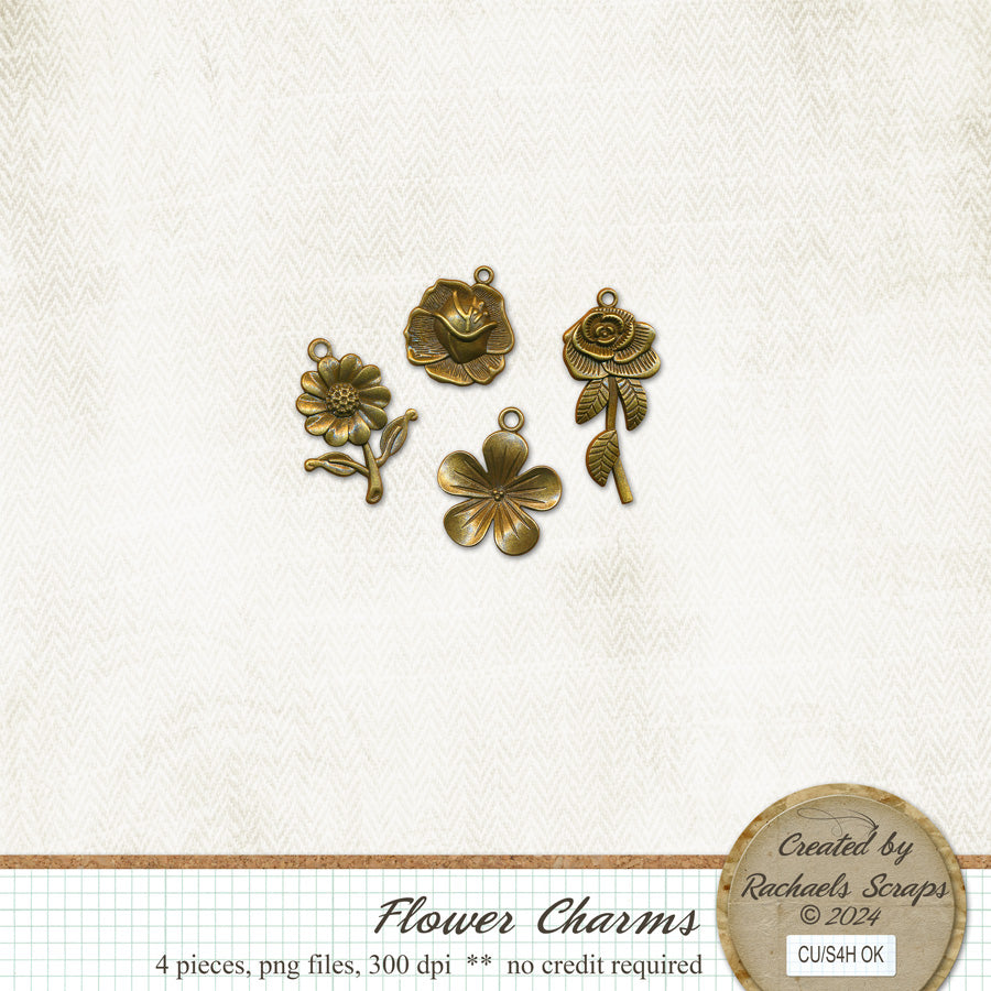 Flower Charms