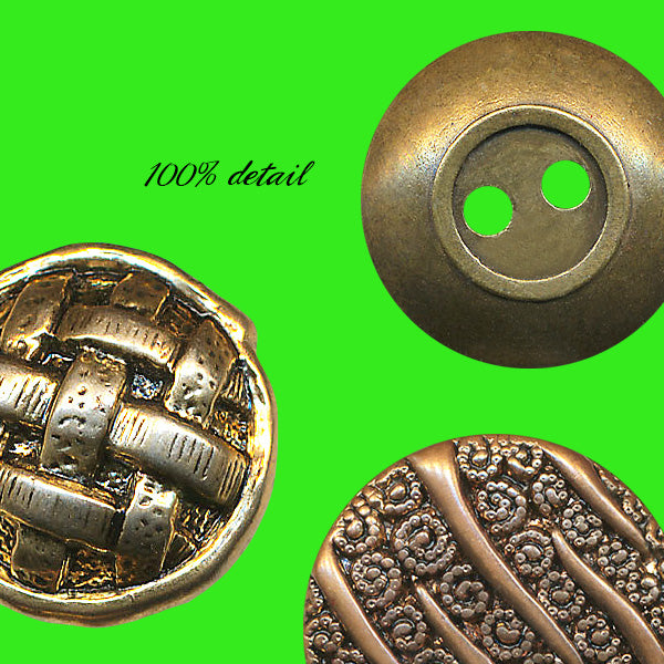 Old Metal Buttons
