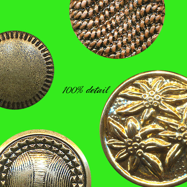 Old Metal Buttons