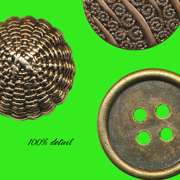 Old Metal Buttons
