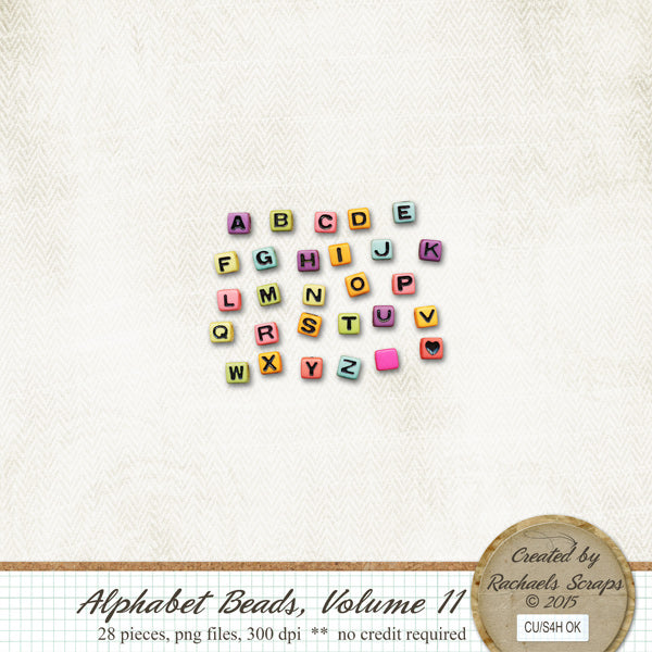 Alphabet Beads, Volume 11