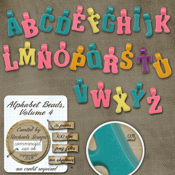 Alphabet Beads, Volume 04