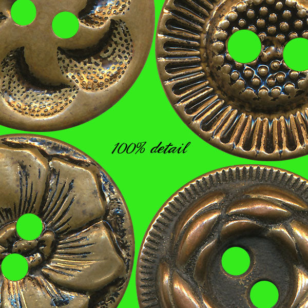 Antique Gold Buttons