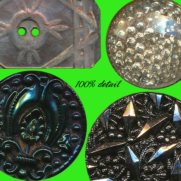 Antique Metal Buttons, Volume 01