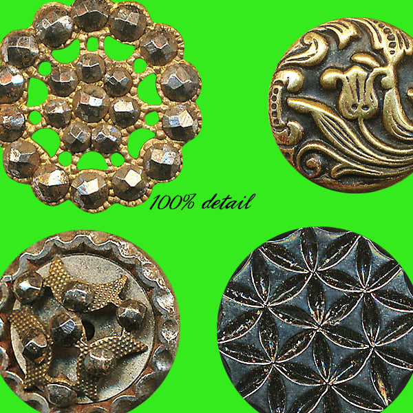 Antique Metal Buttons, Volume 02