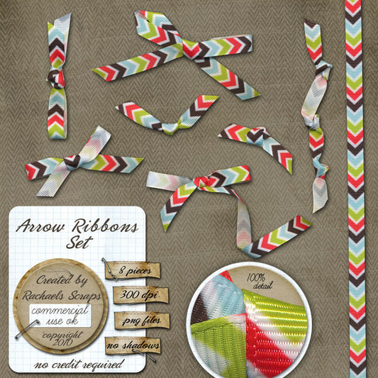 Arrows Ribbons Set