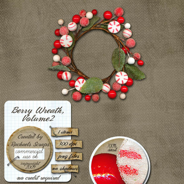 Berry Wreaths, Volume 02