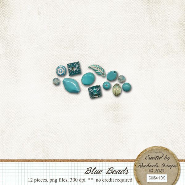 Blue Beads