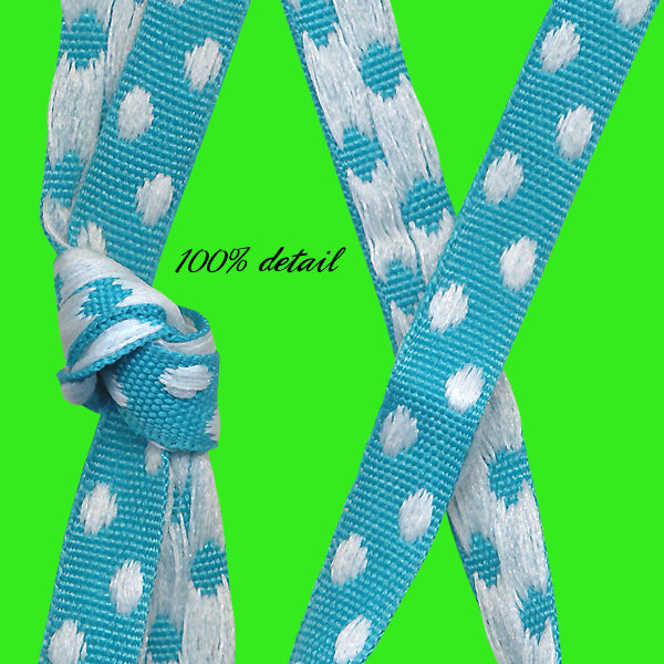 Blue Reverse Dots Ribbons