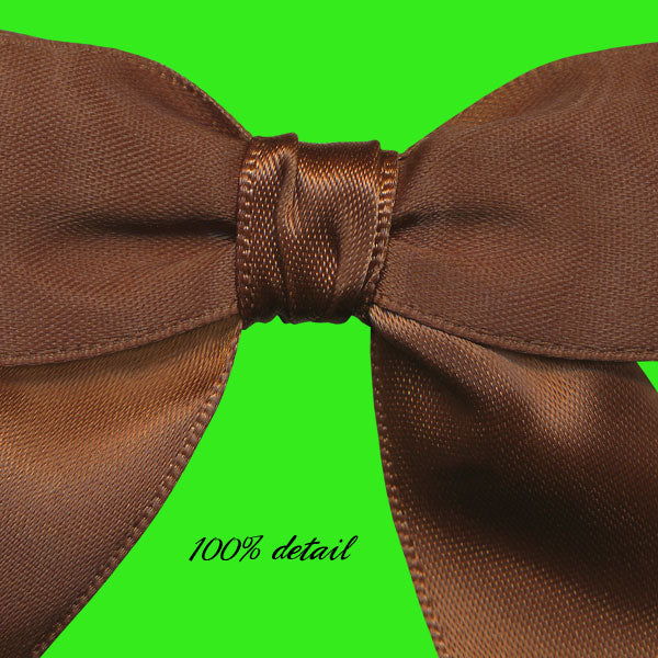 Brown Silk Ribbons