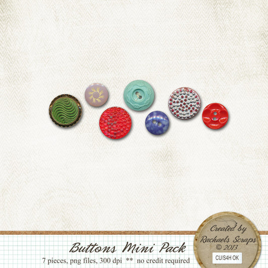 Buttons Mini Set