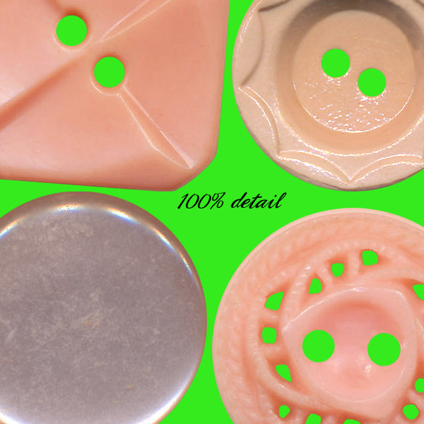 Retro Buttons in Pink & Purple, Volume 02