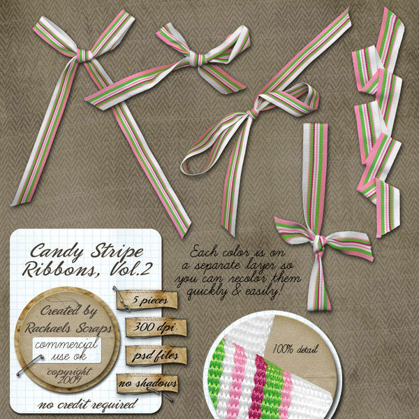 Candy Striped Ribbons, Volume 02