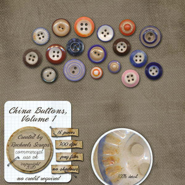 China Buttons, Volume 01