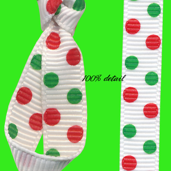 Christmas Dots Ribbons