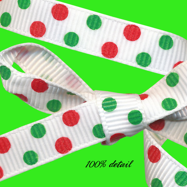 Christmas Dots Ribbons