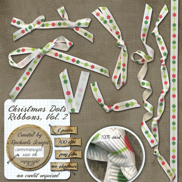 Christmas Dots Ribbons, Volume 02