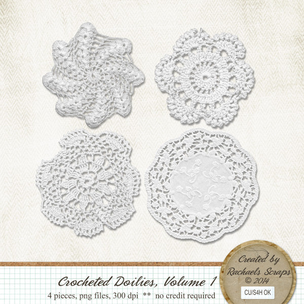 Crochet Doilies, Volume 01