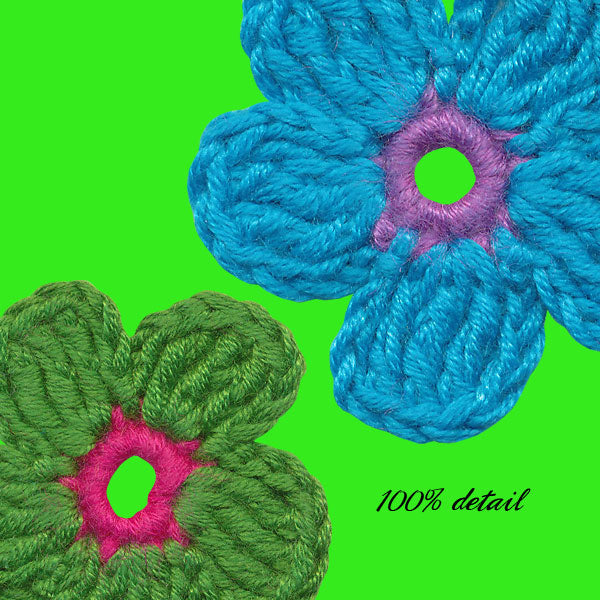 Crocheted Flowers, Volume 04