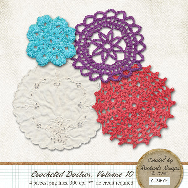 Crochet Doilies, Volume 10