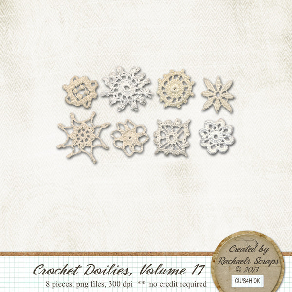 Crochet Doilies, Volume 17