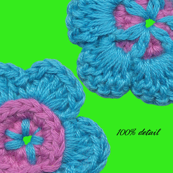 Crocheted Flowers, Volume 02